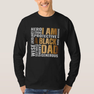 African Culture I Am A Black Dad History Month Mel T-Shirt