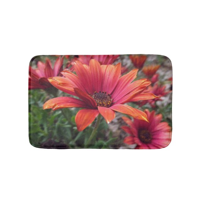 African Daisies Bath Mat (Front)
