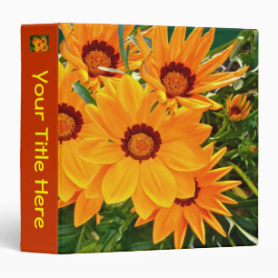 African Daisies Binder