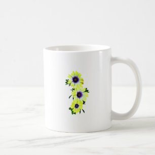 African Daisies Lemon Symphony Coffee Mug