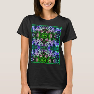 African Daisy Flowers Colourful Abstract T-Shirt