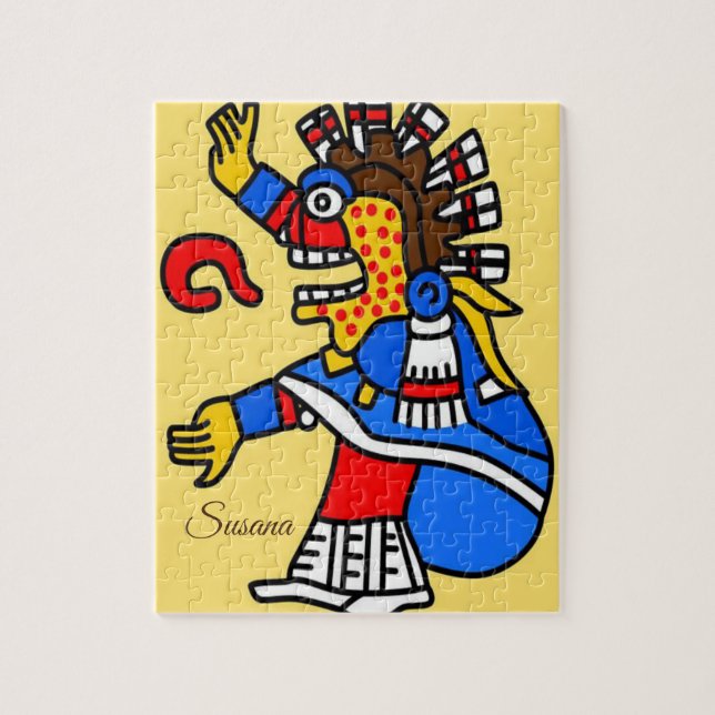 African Decorative Jigsaw Puzzle (Vertical)