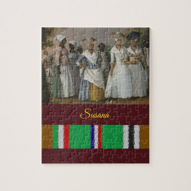 African Decorative Jigsaw Puzzle (Vertical)