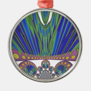 African decorative pattern modern design colours metal ornament