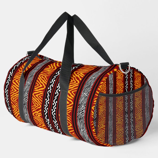 African Design Duffle Bag (Right Corner)