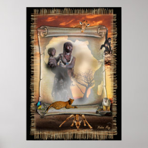 African design poster