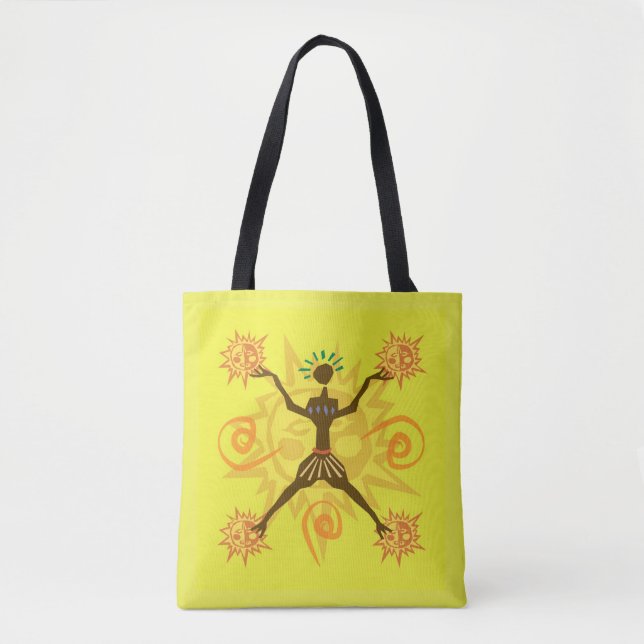 African design tote bag (Front)