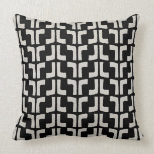 African Design Tribal Print Throw Pillow