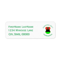 African Diaspora Flag Christmas Angel Address