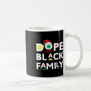 African Drug Black Family Afro Team Santa Matching Coffee Mug