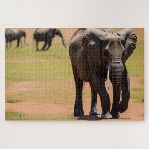 African Elelphant Jigsaw Puzzle