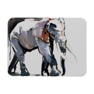 African Elephant 2012 Magnet
