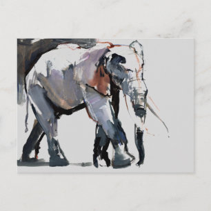 African Elephant 2012 Postcard