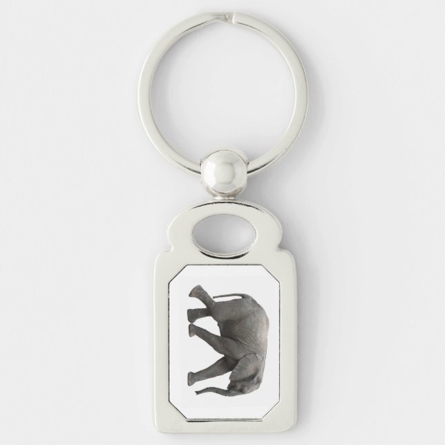 African Elephant Keychain (Front)