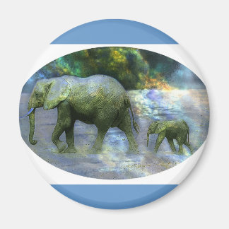 African Elephant Magnet