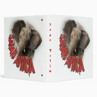 African elephant photograph albums binder