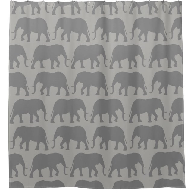 African Elephant Silhouettes Pattern (Front)