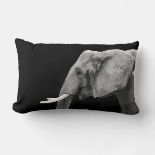 African Elephant - Throw Pillow