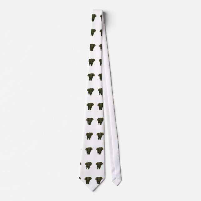 African Elephant Tie (Front)