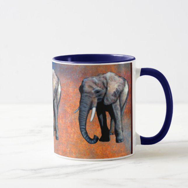African Elephant Wildlife Supporter Mug (Droite)