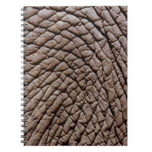 African elephant's (Loxodonta africana) skin Notebook