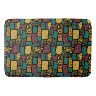 African Ethnic Bath Mat