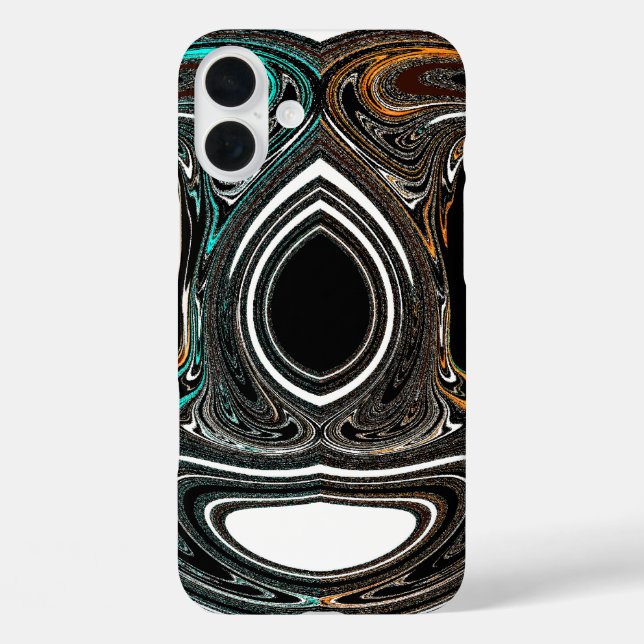African Ethnic Doodle | Zebra Textured Abstract Ar Case-Mate iPhone Case (Back)