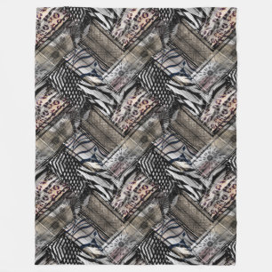African, ethnic . fleece blanket