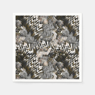 African, ethnic . napkin