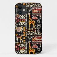 African ethnic traditional ornament, tribal patter
