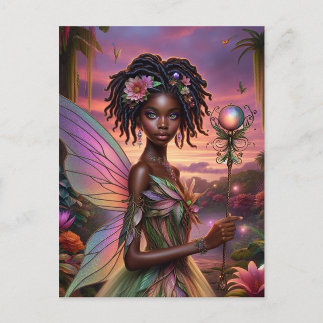 African Fairy Postcard (Front)