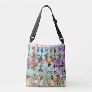 African Feast: Rhythms of Unity  Crossbody Bag