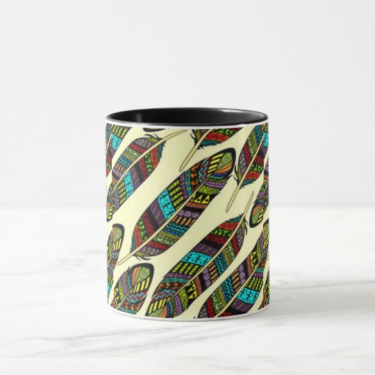 African Feathers Mug