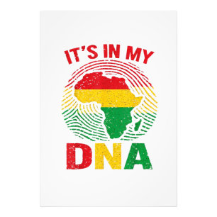 African Fingerprint Black History Photo Print