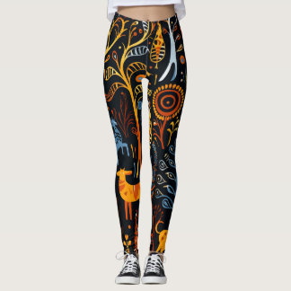 African flair leggings