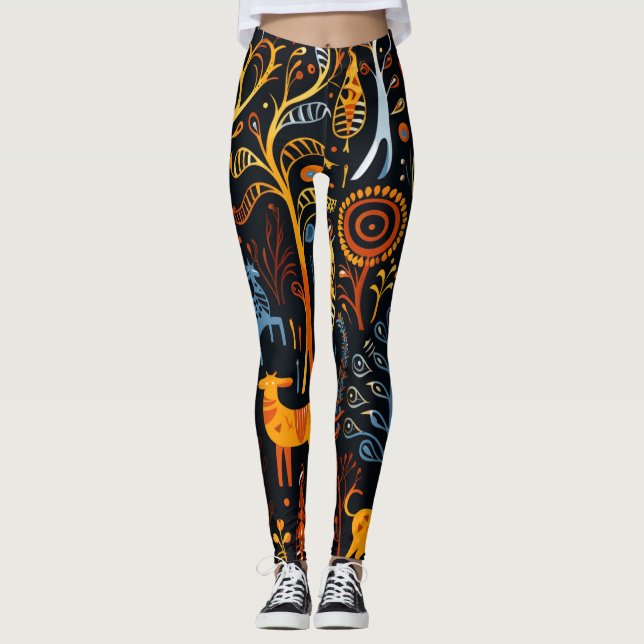 African flair leggings (Front)