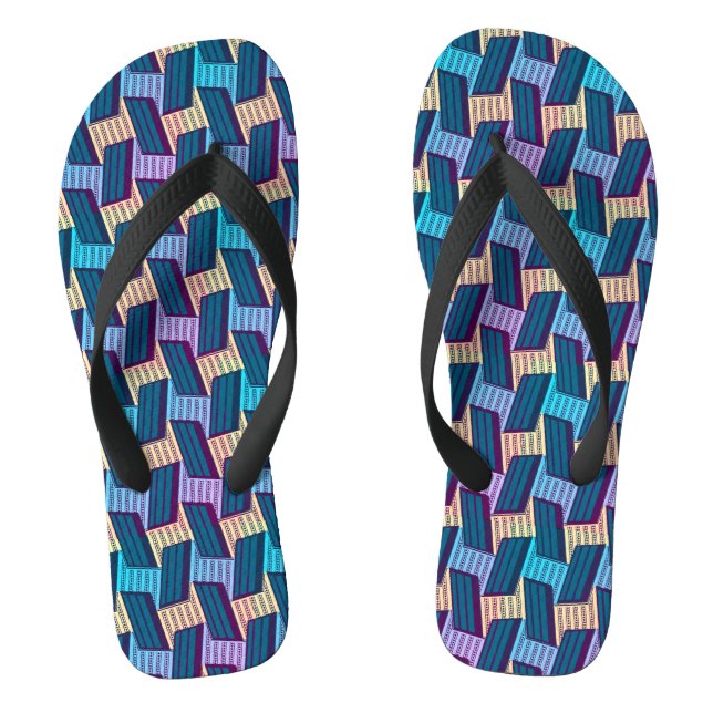 African  flip flops (Footbed)