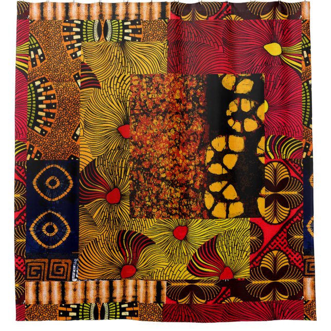 African Floral  Graphic Print (Front)
