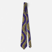 African Geometric Ethnic  Neck Tie