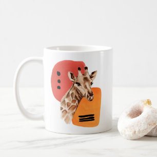 African Giraffe Coffee Mug