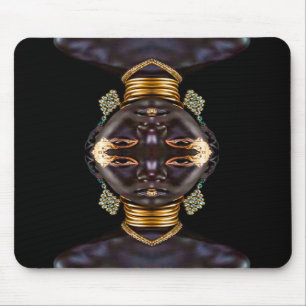 African Goddess Mouse Pad