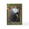 African Gray Parrot Christmas Card