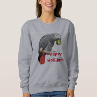 African Grey Comfort Women's Basic Sweatshirt