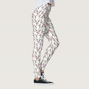 African Grey Grey Parrot Leggings