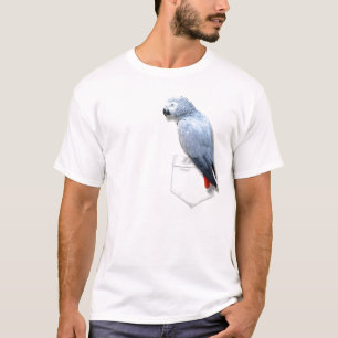 African Grey In Your Pocket T-Shirt