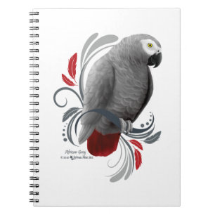 African Grey Notebook