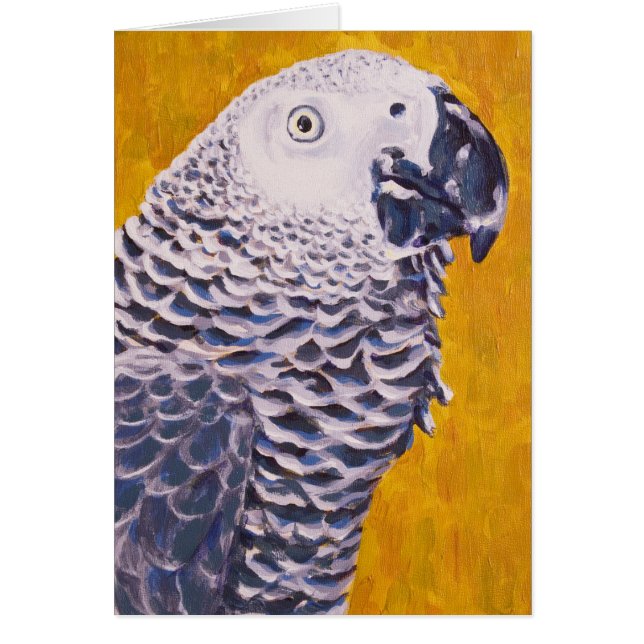 African Grey Parrot (Front)