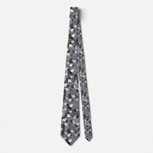 African Grey Parrot - All Over Pattern Tie