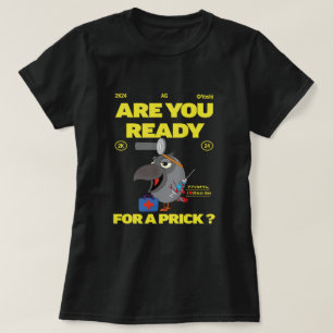 African Grey parrot Are you ready ?   T-Shirt
