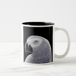 African Grey Parrot Mug